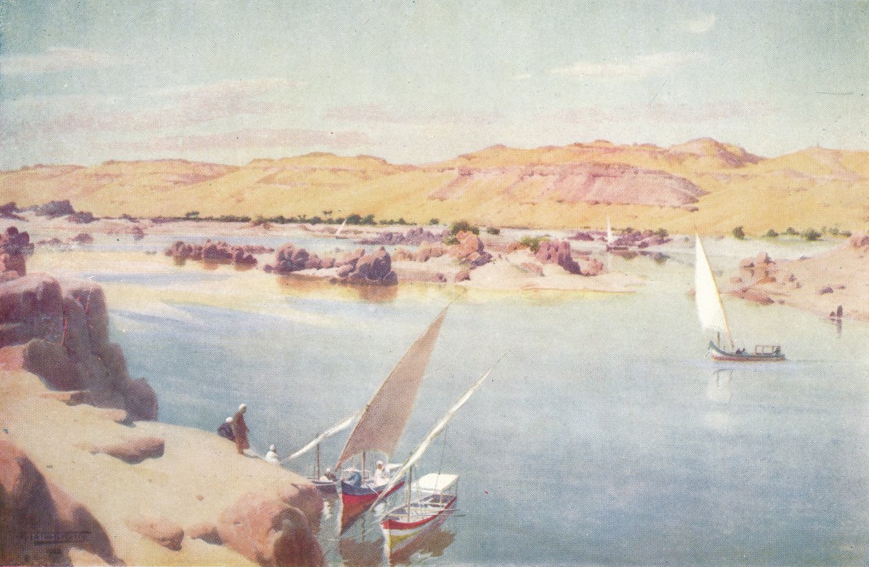 Den första katarakten, c1880, 1904 av Robert George Talbot Kelly