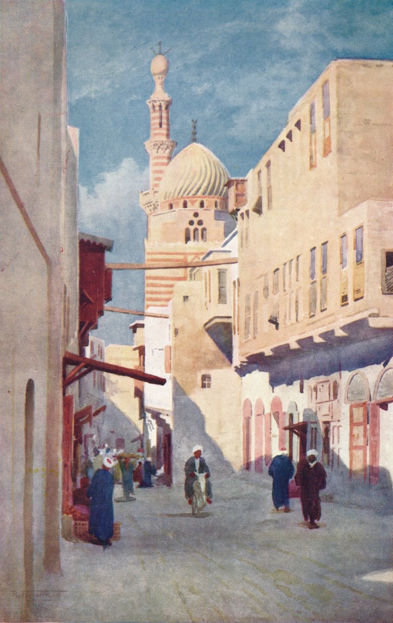 Sais-moskén, Kairo, c1880, 1904 av Robert George Talbot Kelly