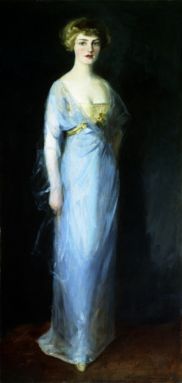 Porträtt av Dorothy Wagstaff av Robert Henri