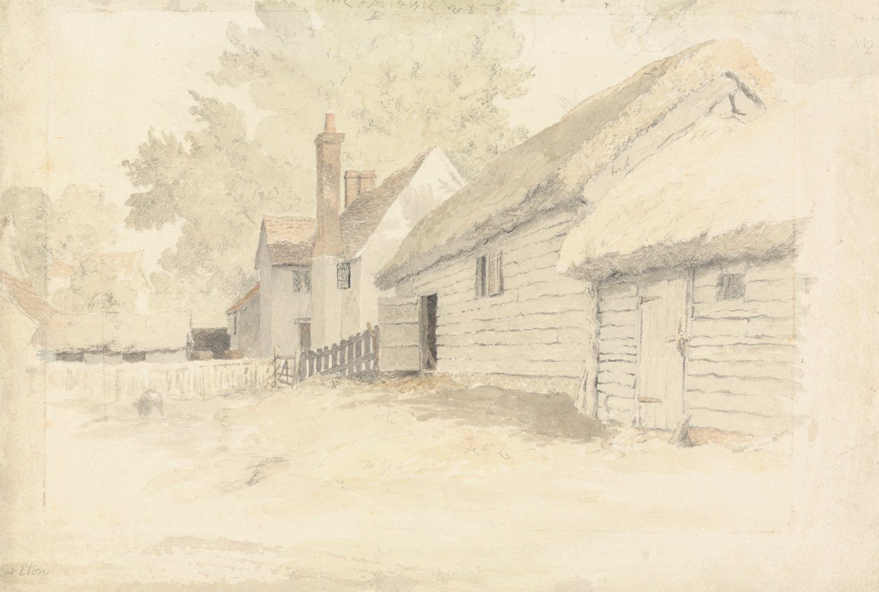 En gård i Eton av Robert Hills