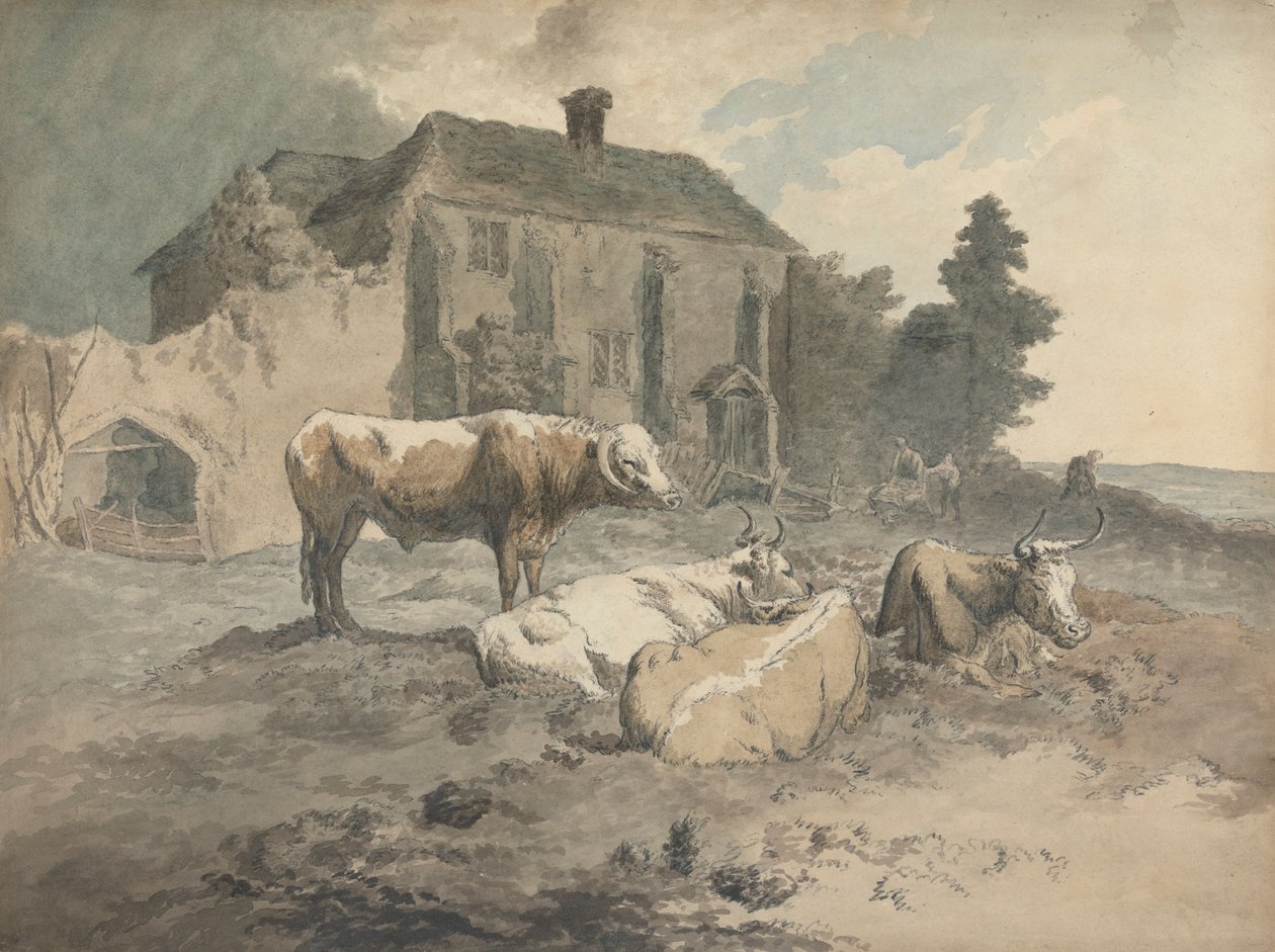Långhornsboskap av Robert Hills