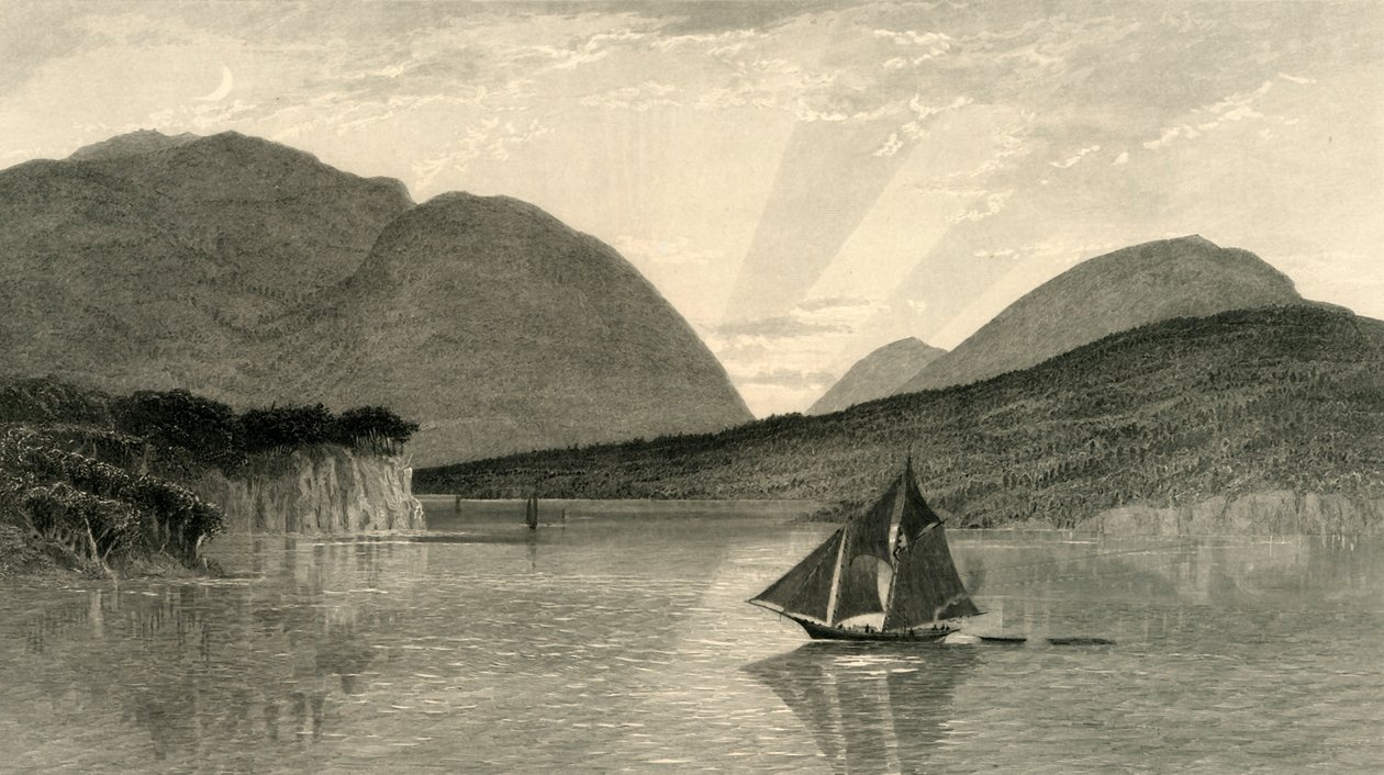 "Mount Desert, Coast of Maine", 1872. av Robert Hinshelwood