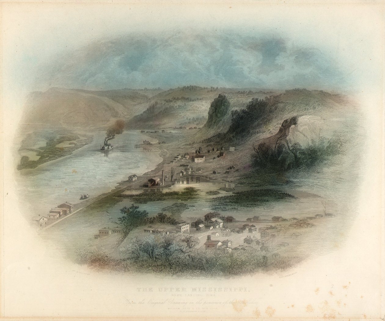 Övre Mississippi (nära Lansing, Iowa) av Robert Hinshelwood