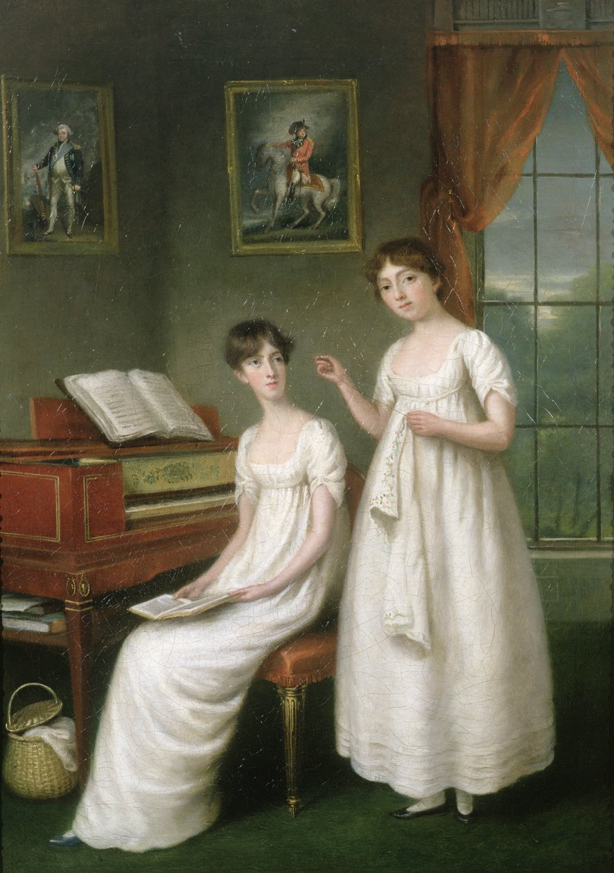 Porträtt av Irwin Sisters av Robert Home