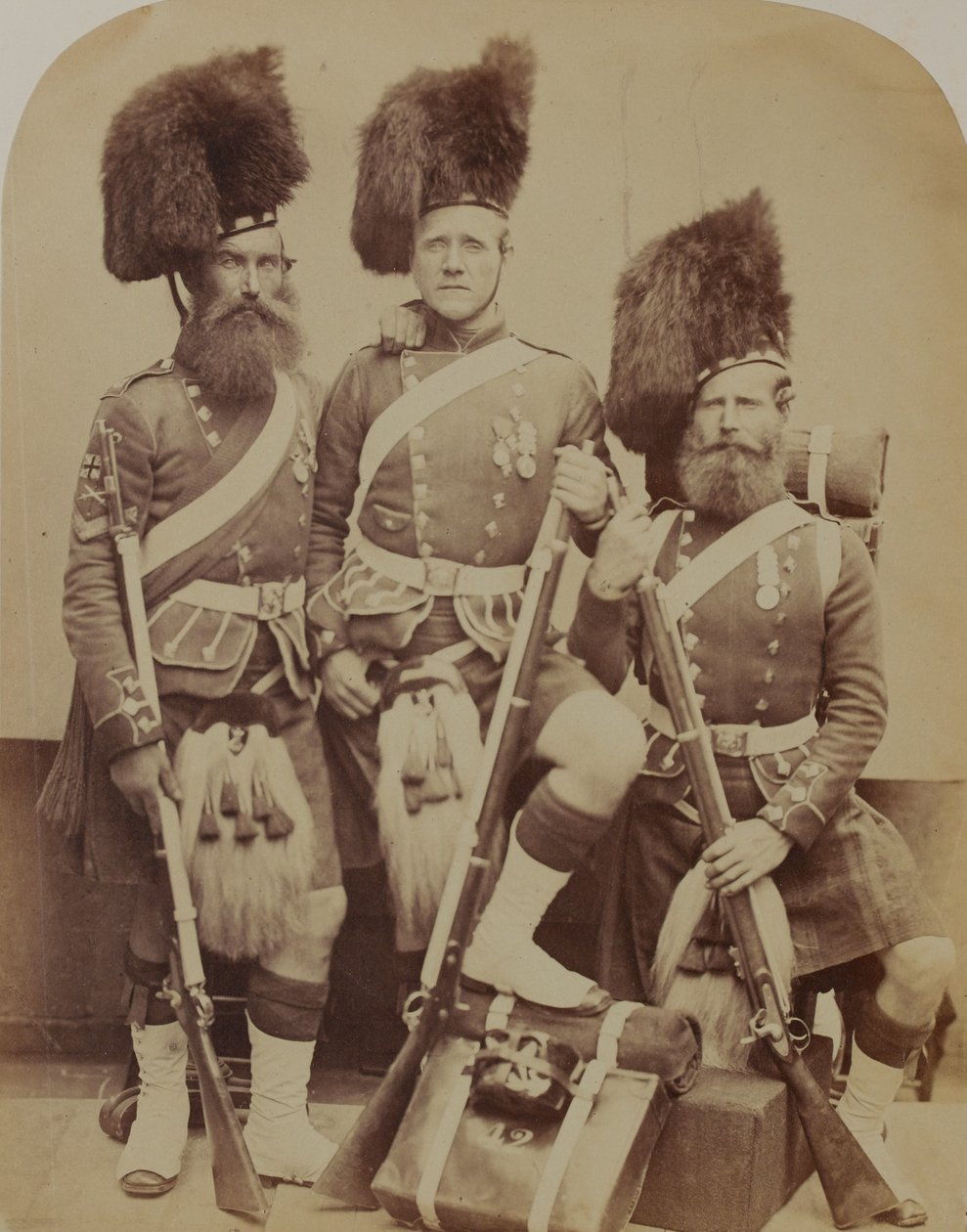 Gardner, McKenzie och Glen, 42:a (The Royal Highland) Regiment of Foot av Robert Howlett