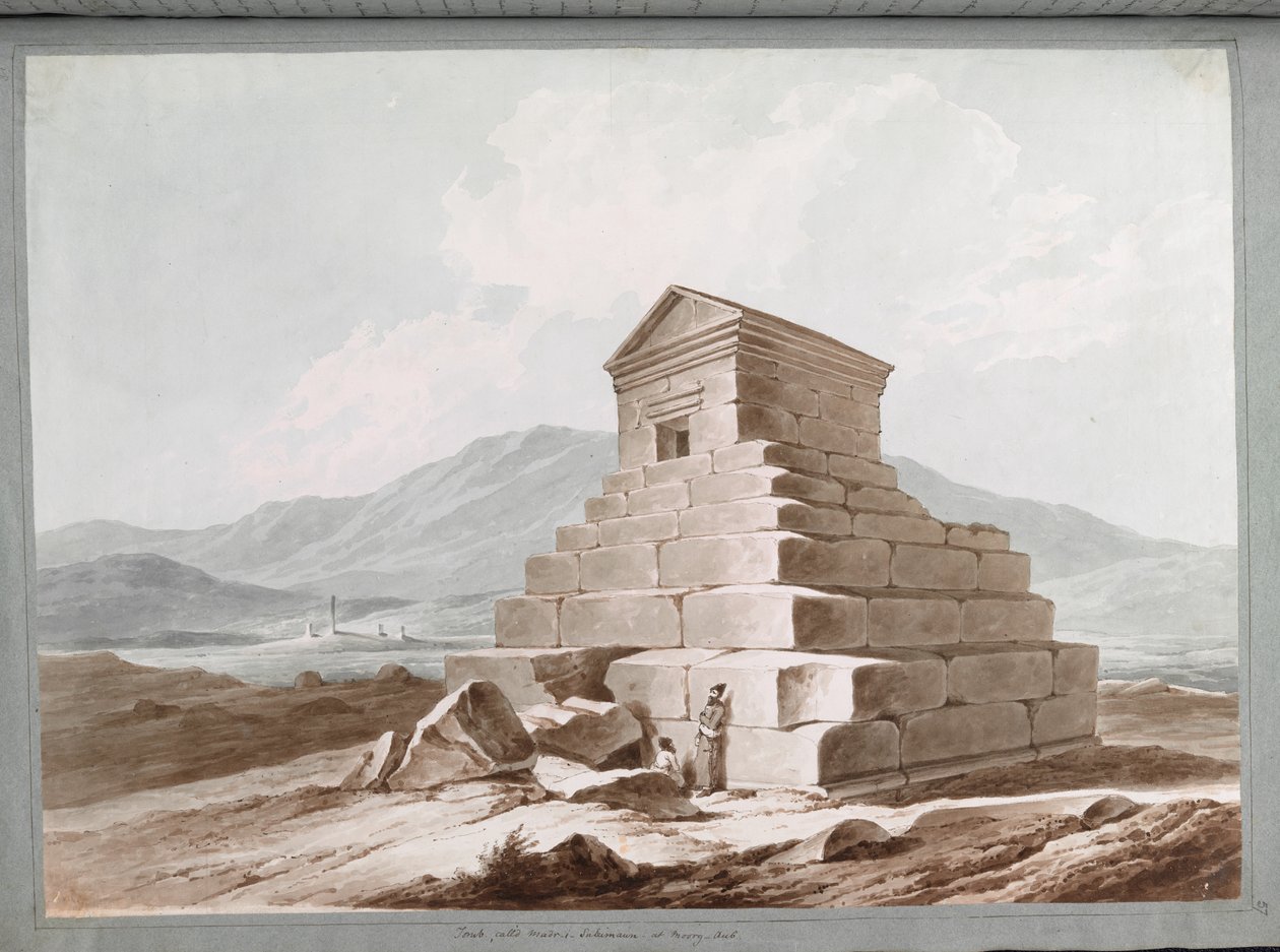 Cyrus den stores grav av Robert Kerr Porter