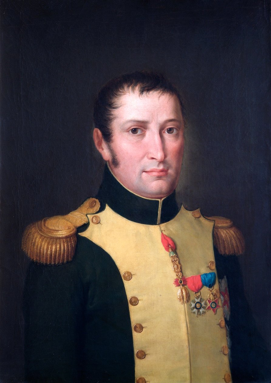 Joseph Bonaparte, kung av Spanien (olja på duk) av Robert Lefevre