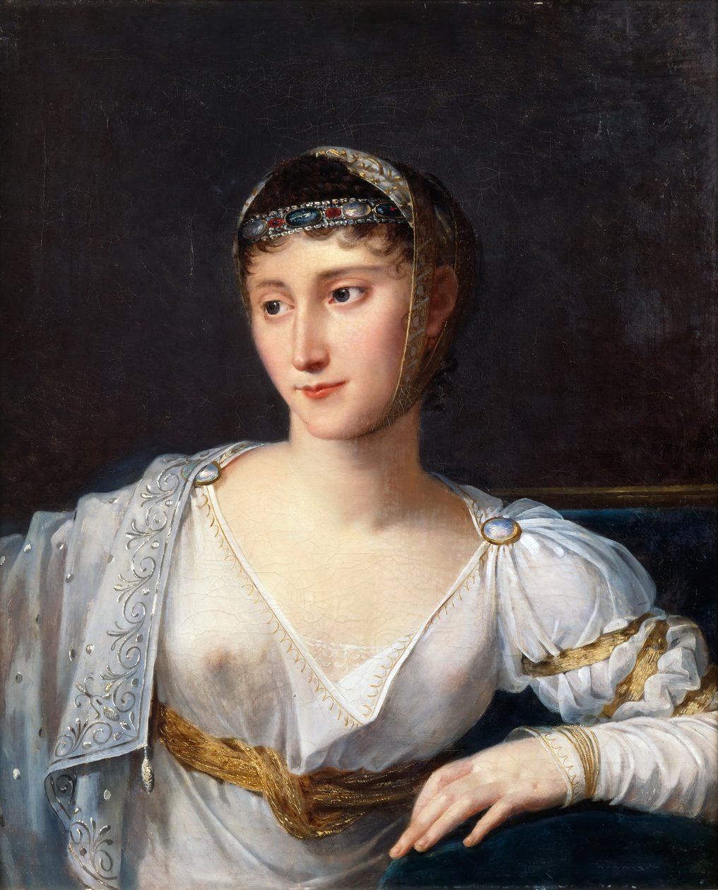 Pauline Bonaparte, prinsessan Borghese, hertiginna av Guastalla 1780-1825 av Robert Lefevre