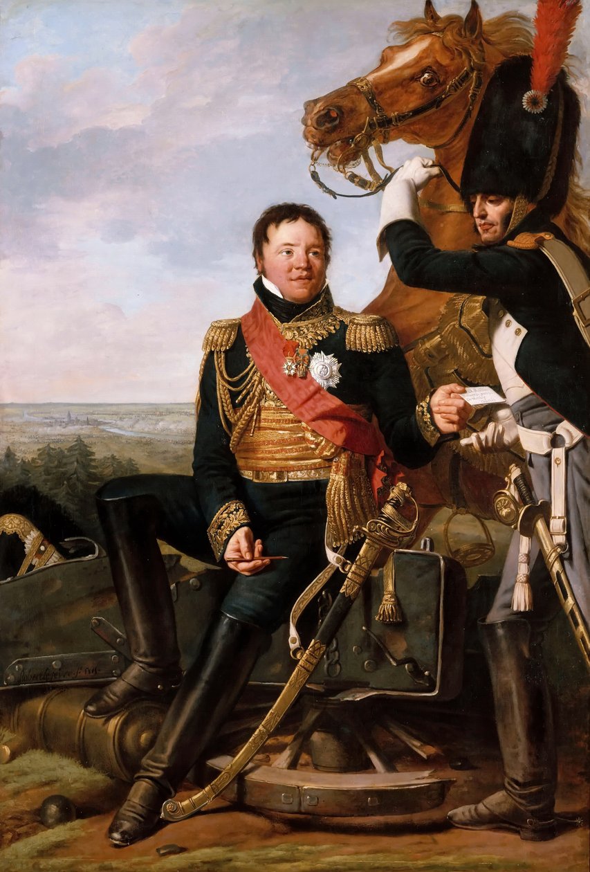 Porträtt av Frédéric Henri Walther 1761-1813 av Robert Lefevre