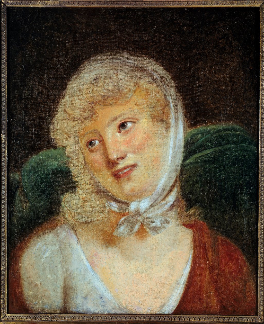 Porträtt av Mary Laczinska, grevinna Walewska (1789 - 1817). Målning av Robert Lefevre (1755-1830) av Robert Lefevre