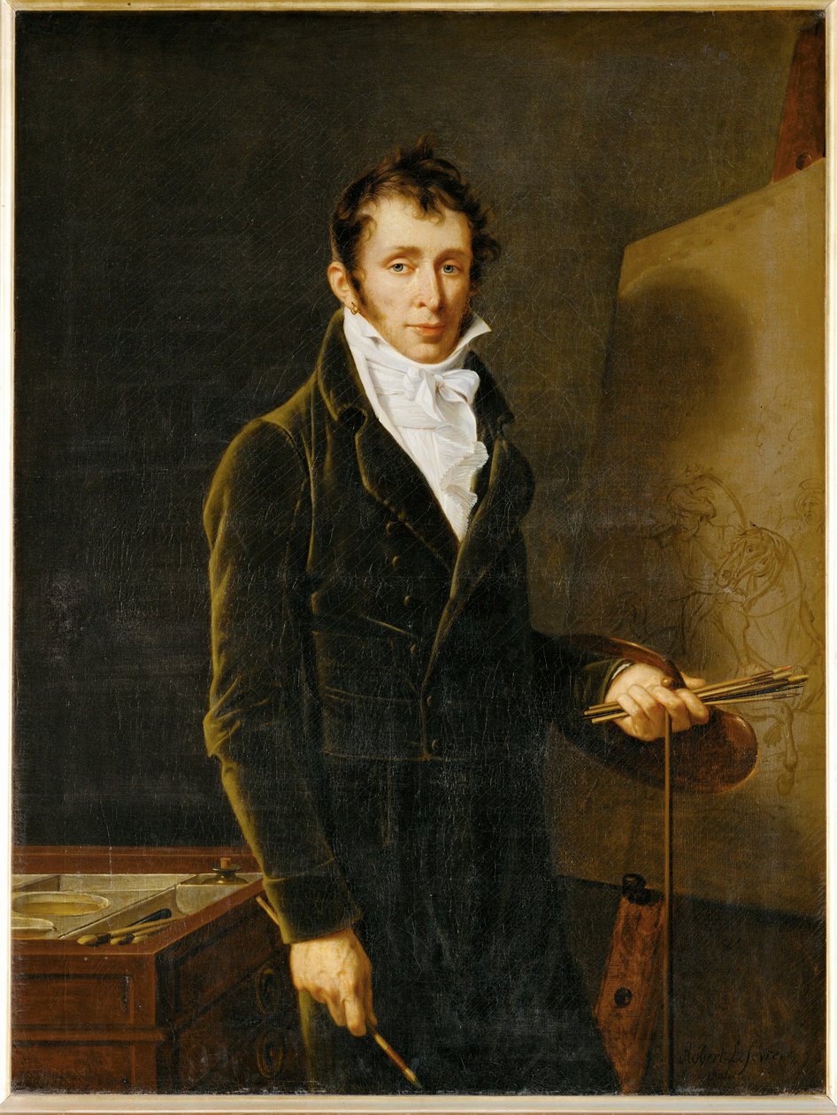Målaren Carle Vernet... av Robert Lefevre