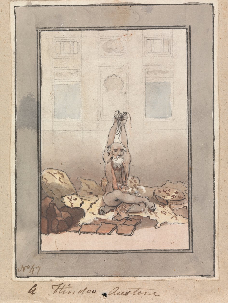 En stram hinduisk fakir av Robert Mabon