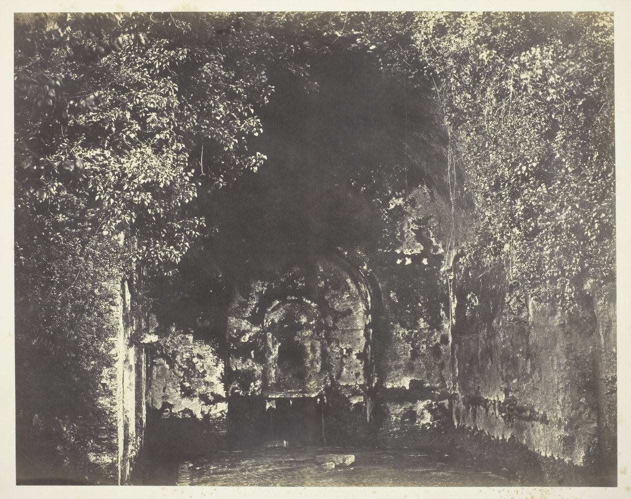 Grotto av Egeria, Rom av Robert MacPherson