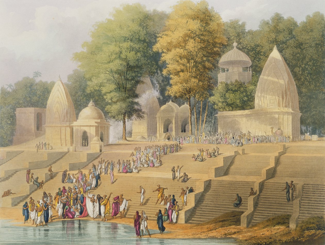 Preparation for a Suttee or the Immolation of a Hindoo Widow, från volym I av 