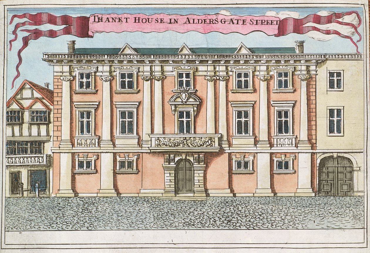 Thanet House i Aldersgate Street, från 