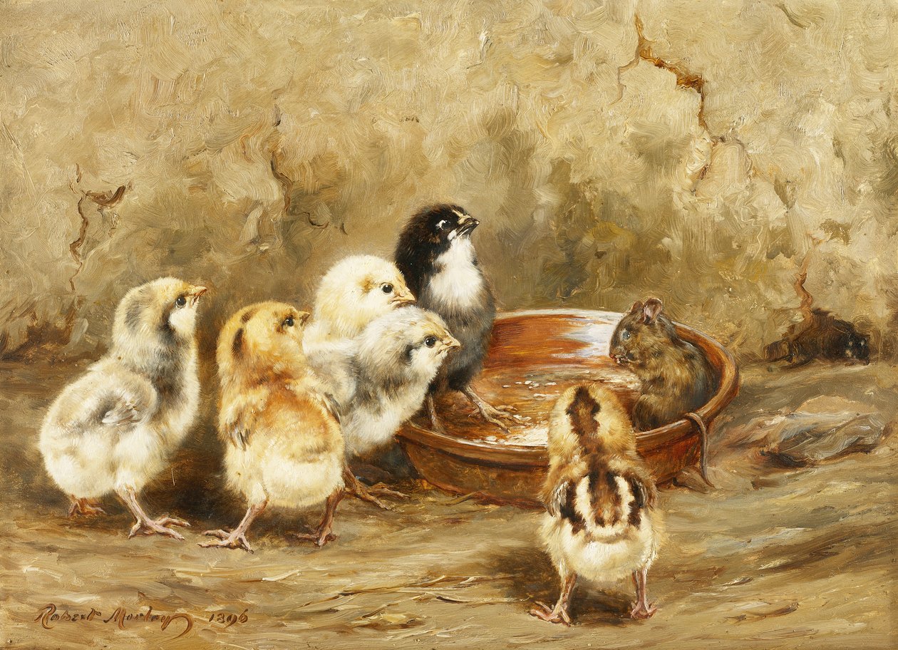 Den objudna lunchgästen, 1896 av Robert Morley
