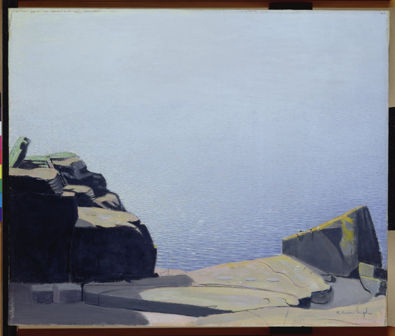 A Calm Day (olja på duk) av Robert Morson Hughes