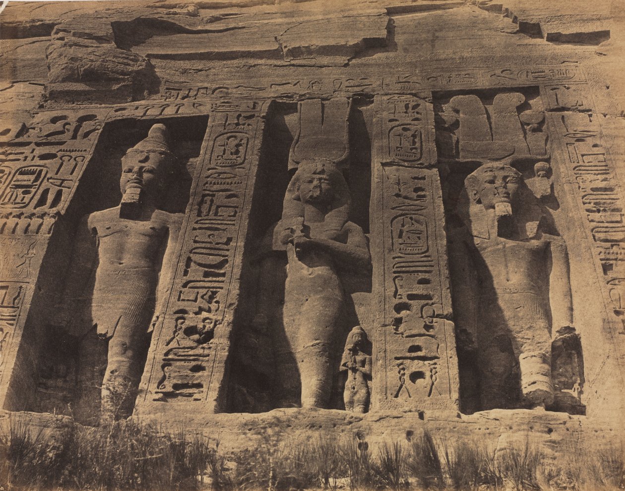 Templet i Abu Simbel av Robert Murray