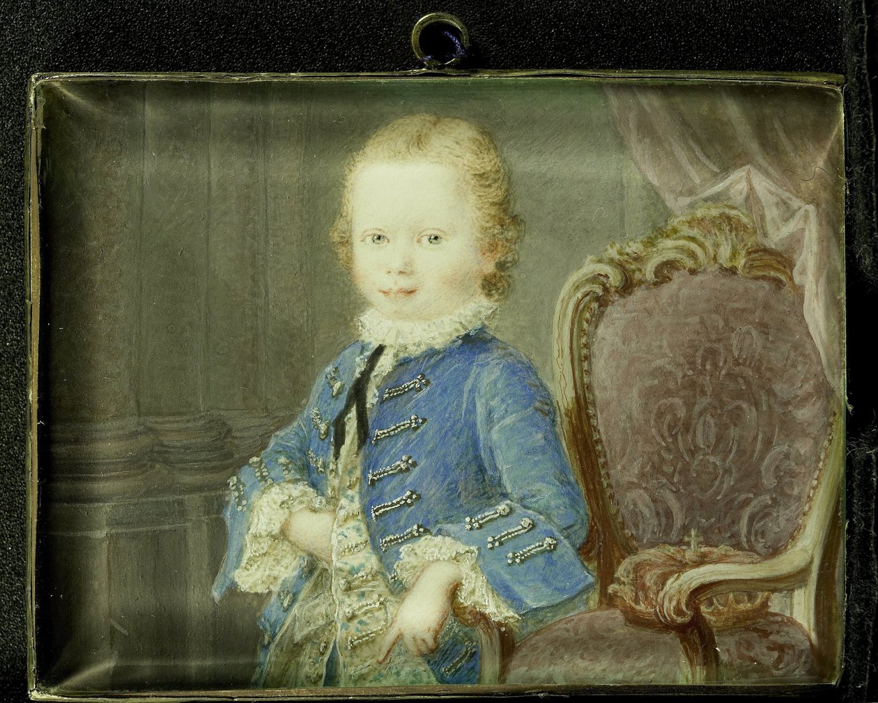 Vilhelm V (1748-1806), prins av Orange-Nassau, som barn av Robert Mussard