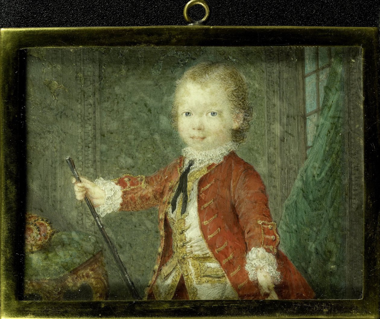 Willem V (1748-1806), prins av Orange-Nassau, som barn av Robert Mussard