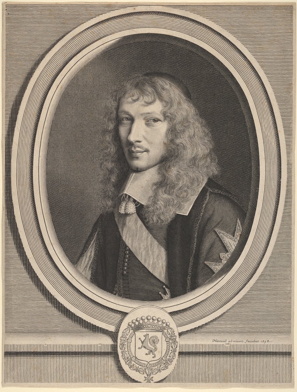 Basile Fouquet av Robert Nanteuil
