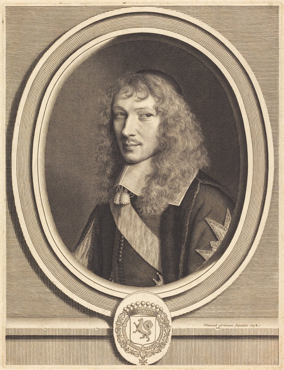 Basile Fouquet av Robert Nanteuil