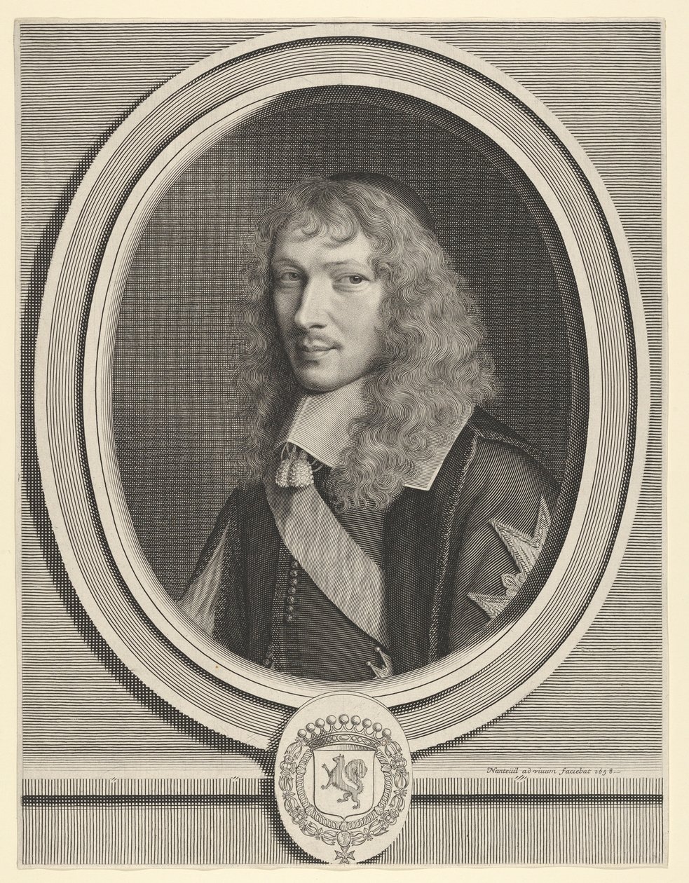 Basile Fouquet av Robert Nanteuil