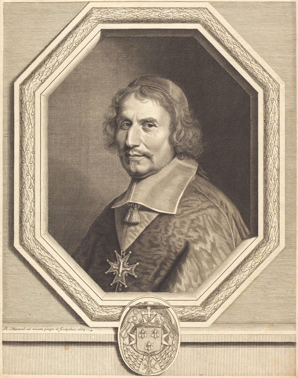 Kardinal Antonio Barberini av Robert Nanteuil