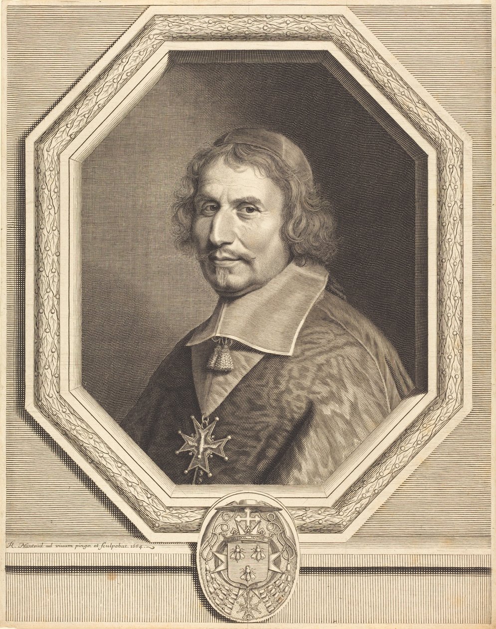 Kardinal Antonio Barberini av Robert Nanteuil