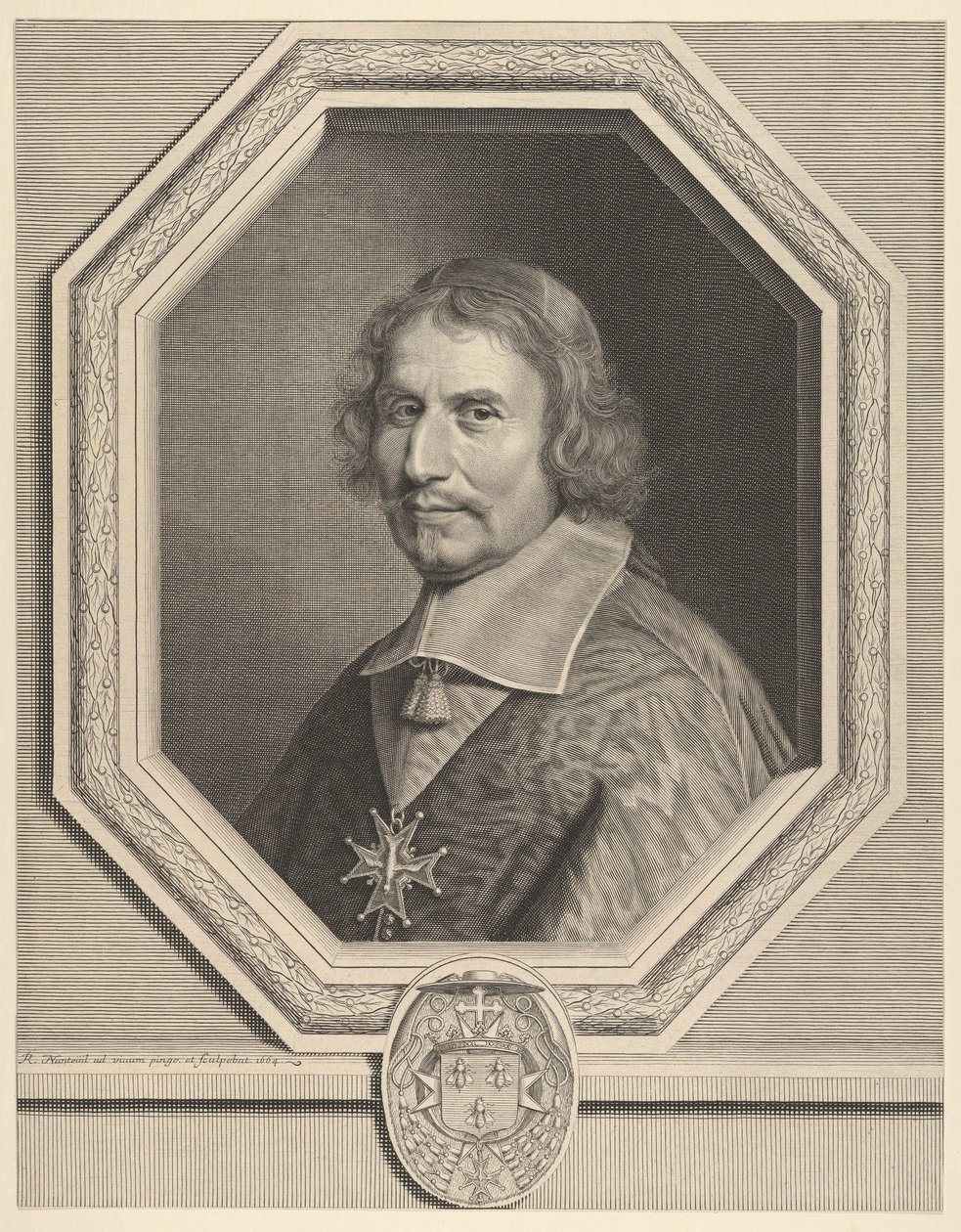 Kardinal Antonio Barberini av Robert Nanteuil