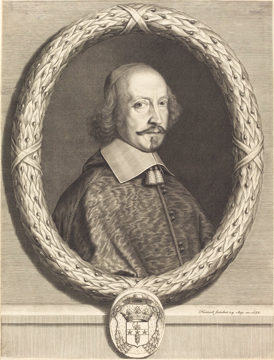 Kardinal Jules Mazarin av Robert Nanteuil