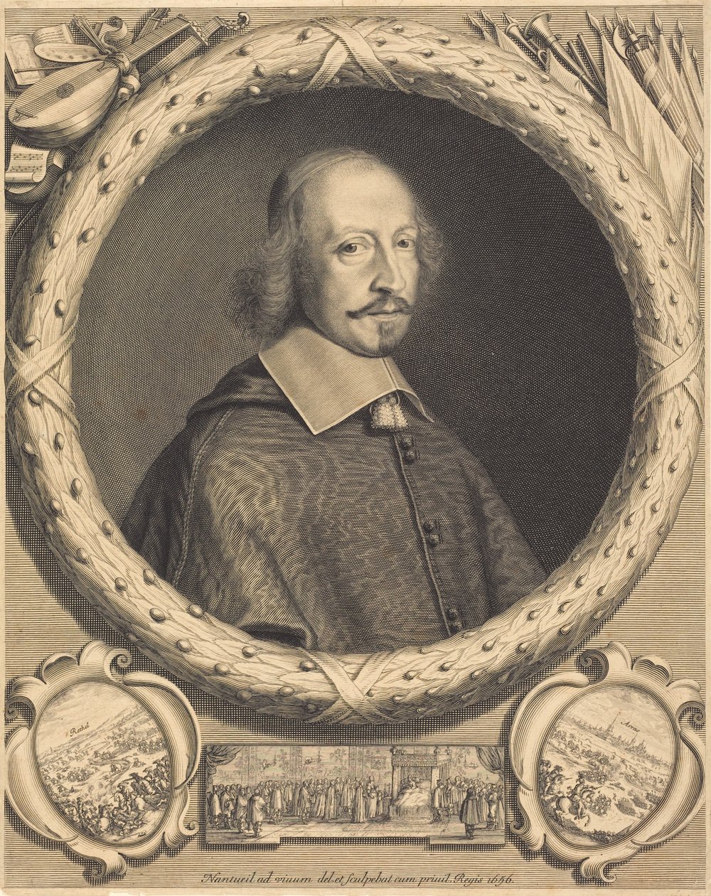 Kardinal Jules Mazarin av Robert Nanteuil