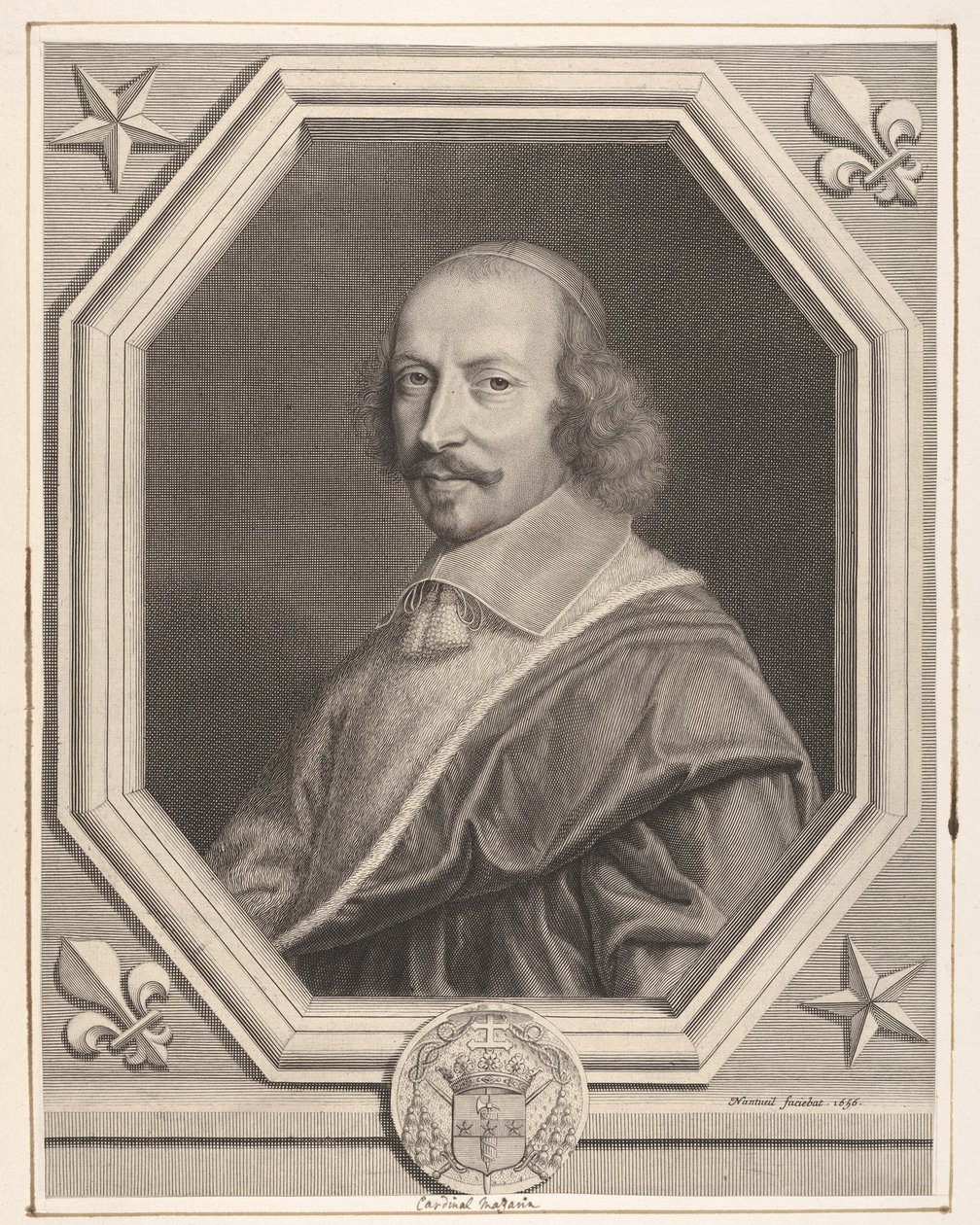 Kardinal Jules Mazarin av Robert Nanteuil