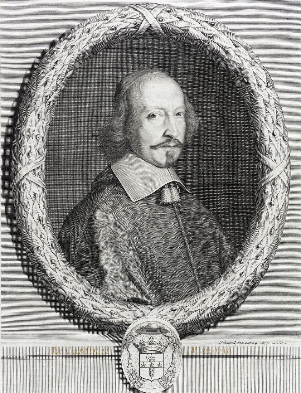 Kardinal Mazarin av Robert Nanteuil