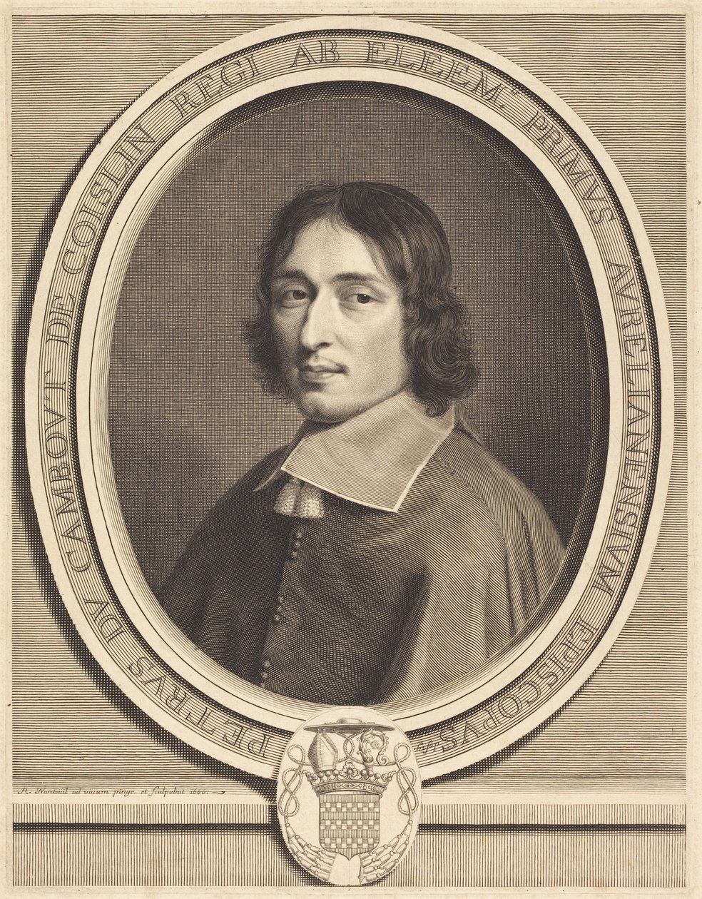 Kardinal de Coislin av Robert Nanteuil