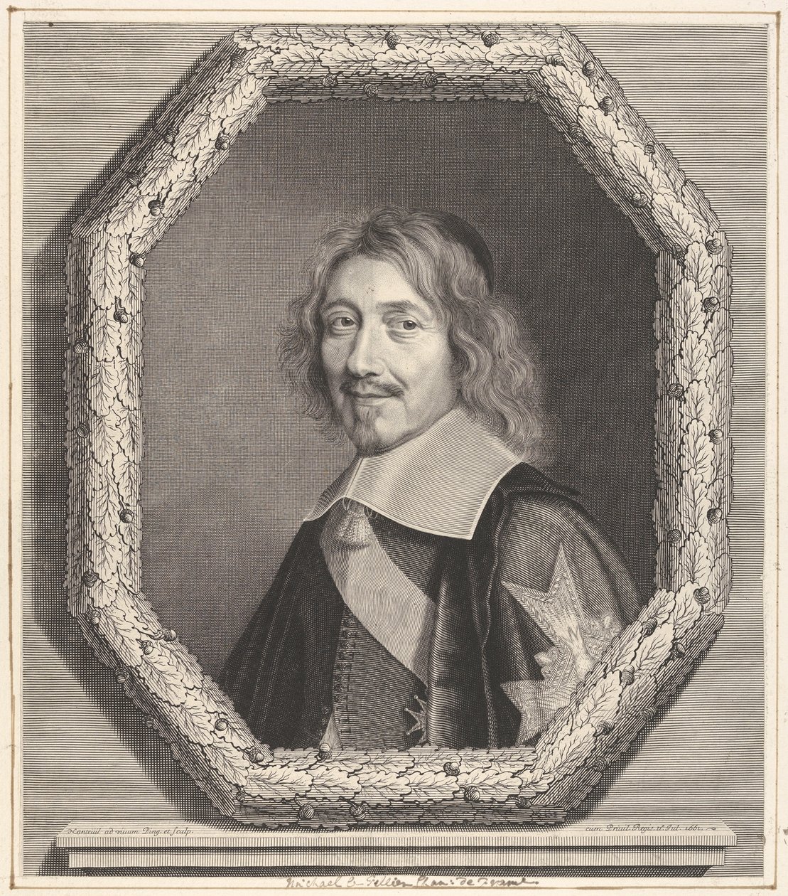 Kansler Michel IV Le Tellier av Robert Nanteuil