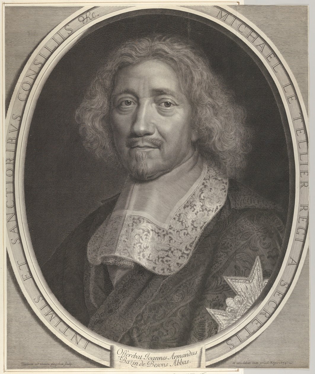 Kansler Michel IV Le Tellier av Robert Nanteuil