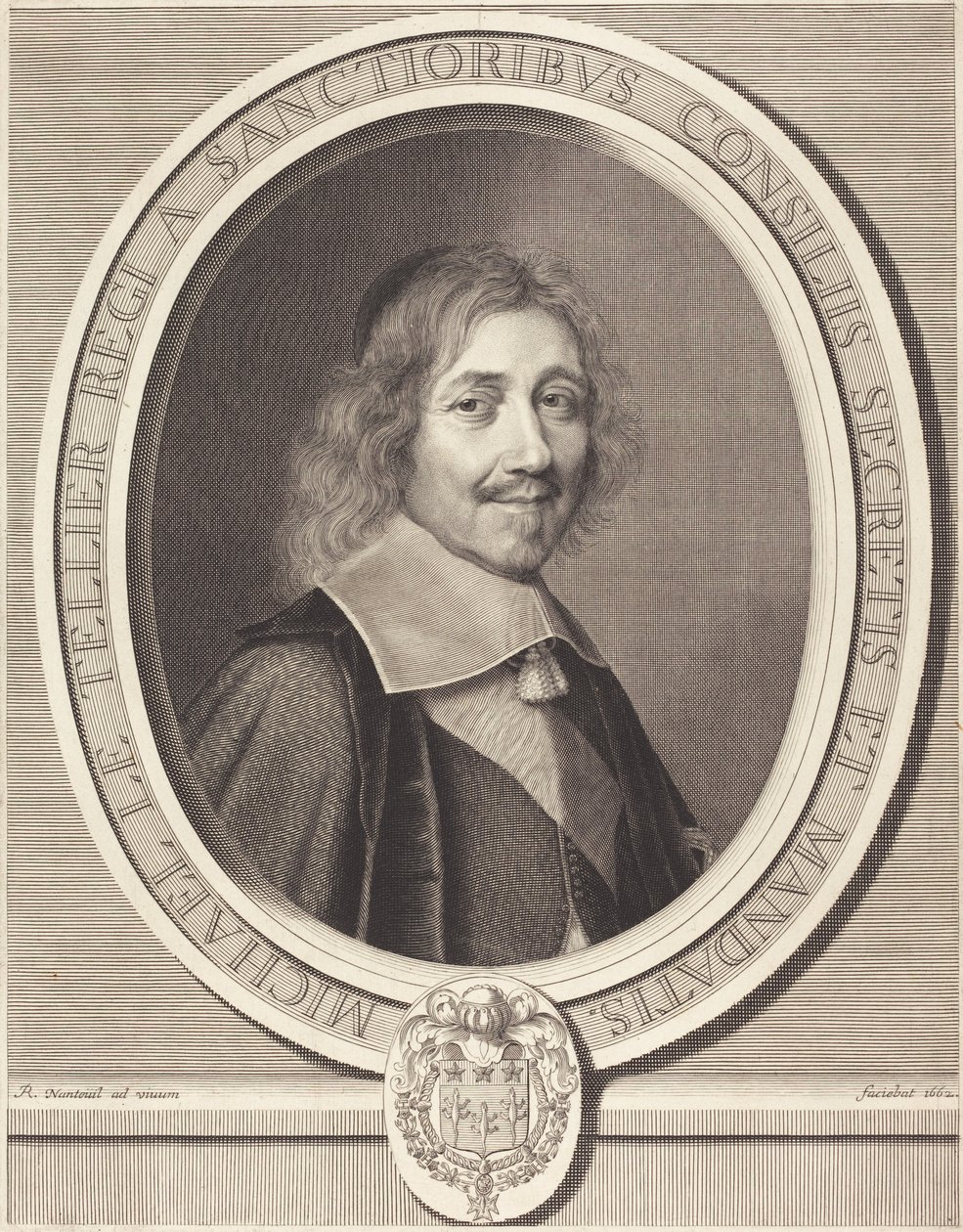 Kansler Michel Le Tellier av Robert Nanteuil