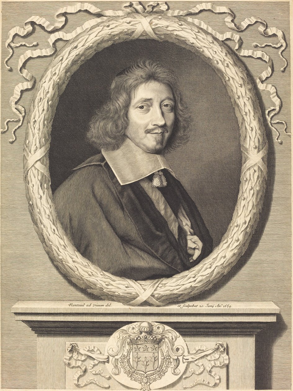 Kansler Michel Le Tellier av Robert Nanteuil