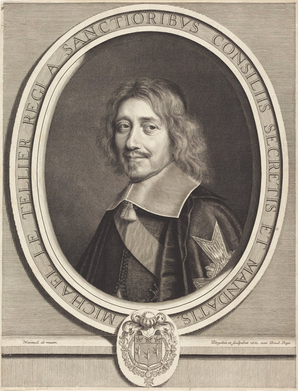 Kansler Michel Le Tellier av Robert Nanteuil