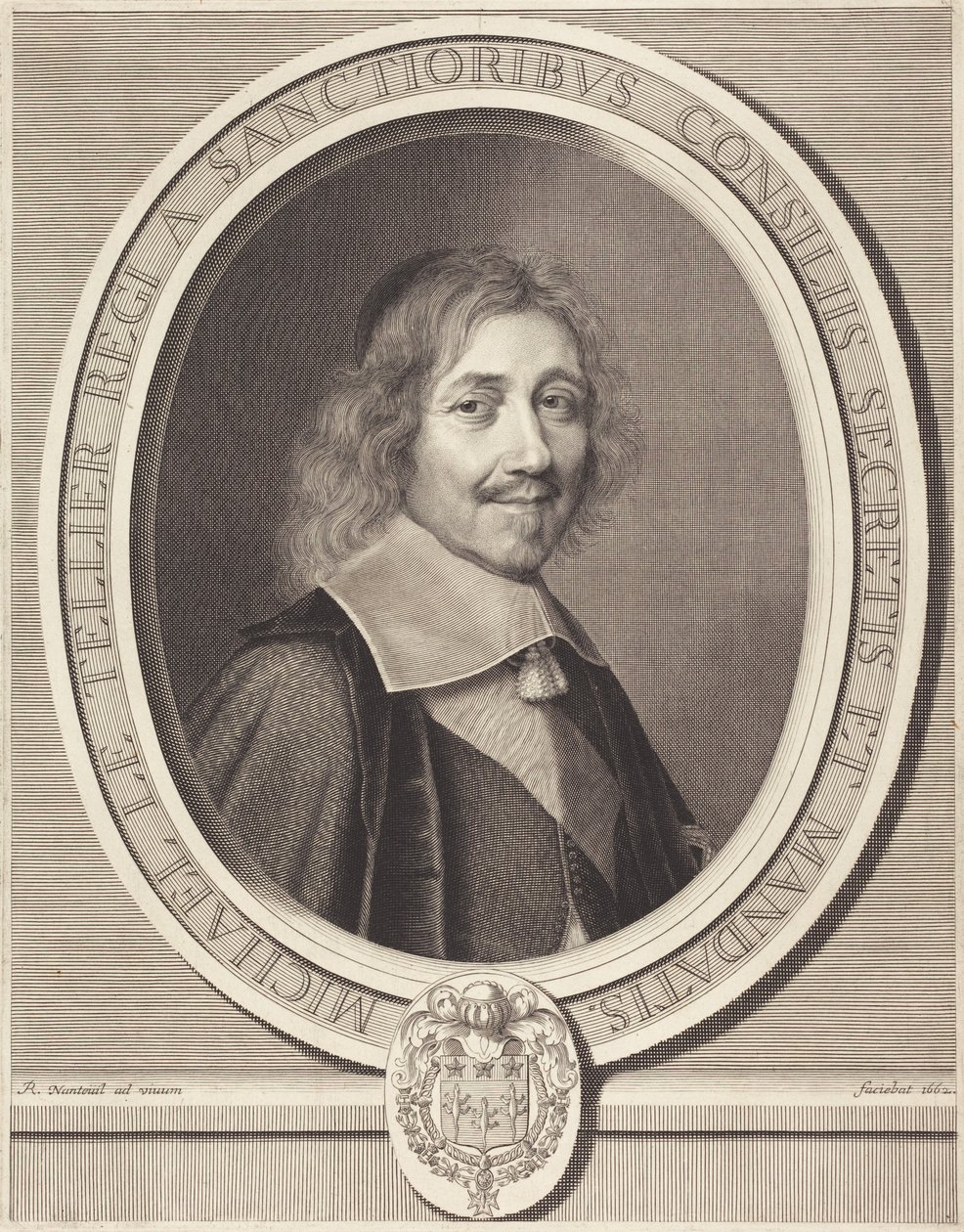 Kansler Michel Le Tellier av Robert Nanteuil