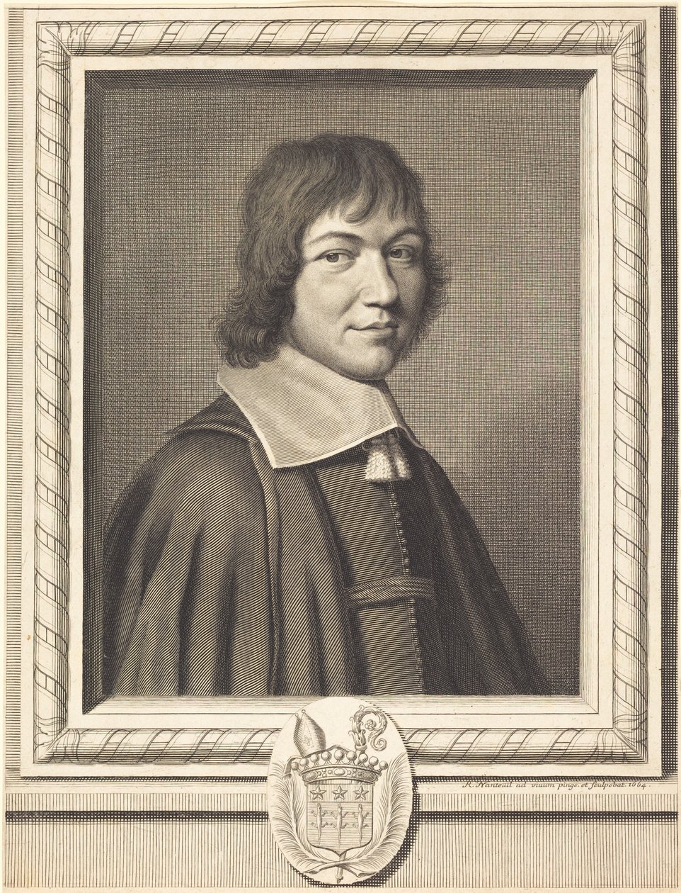 Charles-Maurice Le Tellier av Robert Nanteuil