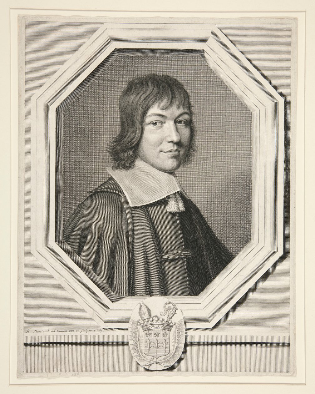 Charles-Maurice Le Tellier, ärkebiskop av Reims (ärkebiskop av Reims) (1642-1710) av Robert Nanteuil