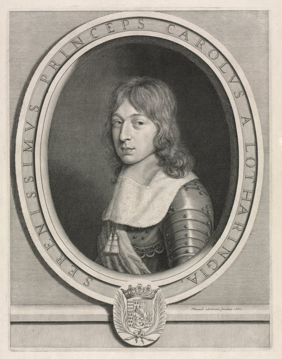 Karl V, hertig av Lorrain, 1660. av Robert Nanteuil
