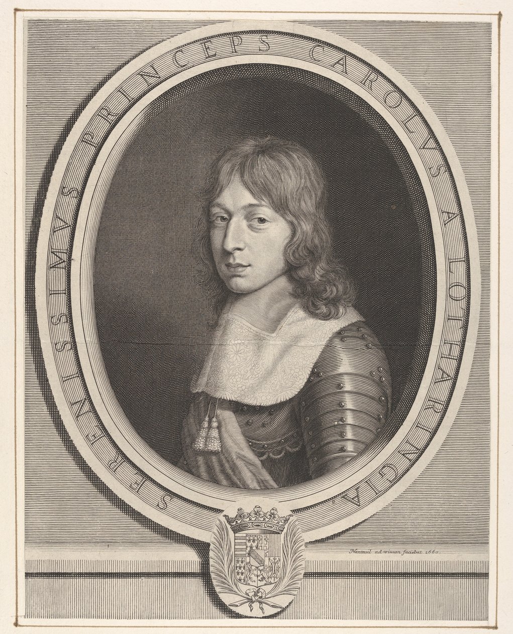 Karl V, hertig av Lorraine, 1660. av Robert Nanteuil