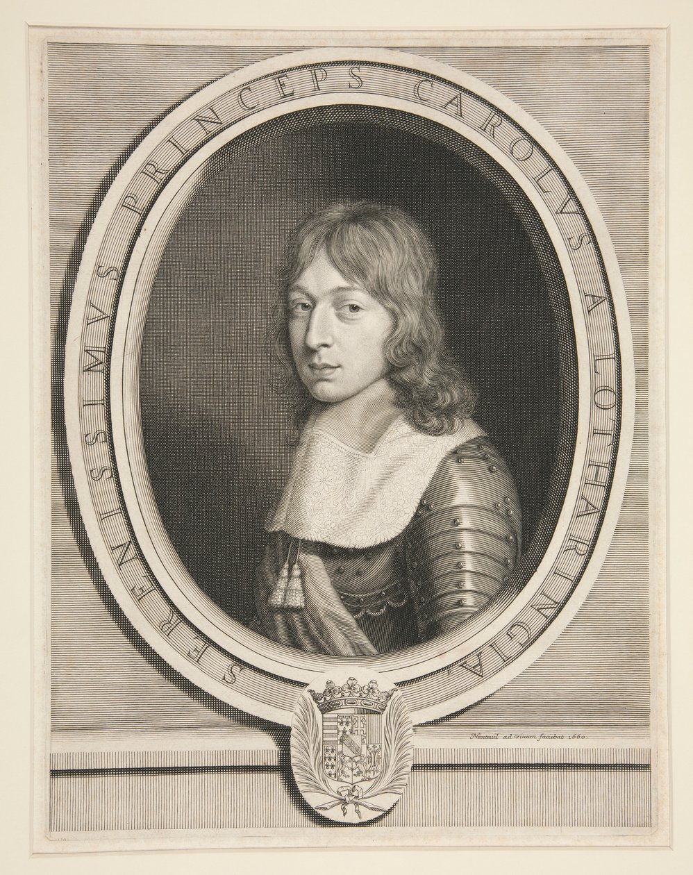 Karl V av Lorraine av Robert Nanteuil