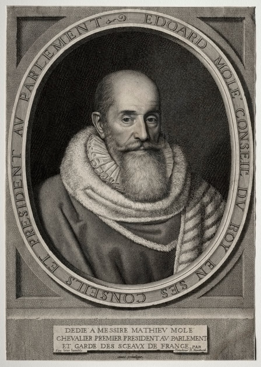 Edouard Mole. av Robert Nanteuil