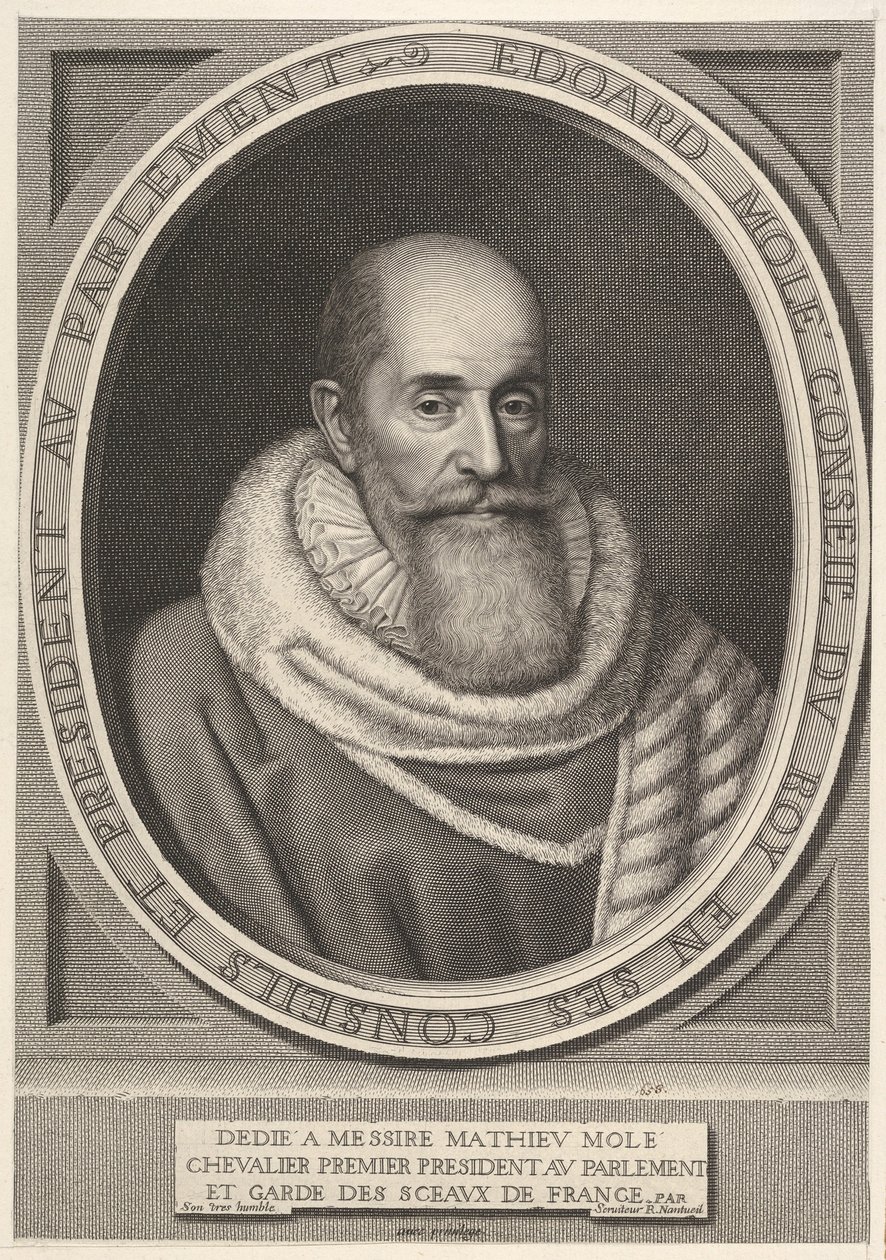 Edouard Molé av Robert Nanteuil