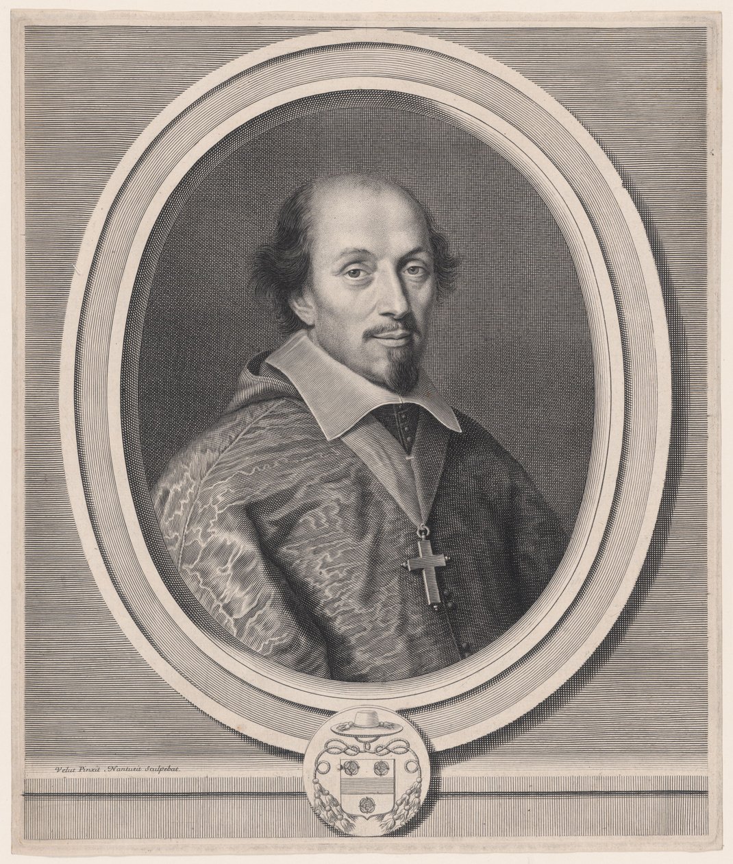 François Mallier du Houssay, biskop av Troyes (Bishop of Troyes) av Robert Nanteuil