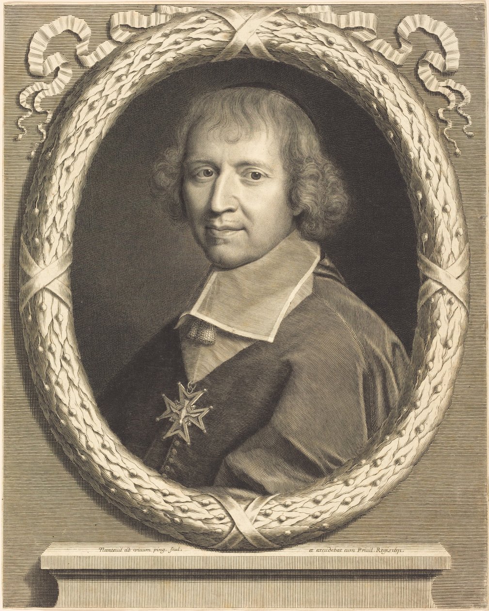 François de Harlay av Robert Nanteuil